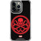 Marvel Captain America Hydra Symbol iPhone 16 Pro Max Clear Case